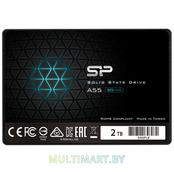 SSD диск Silicon-Power Ace A55 2TB (SP002TBSS3A55S25)